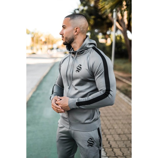 Sinners Attire Poly Tech Hoodie Steel Grey